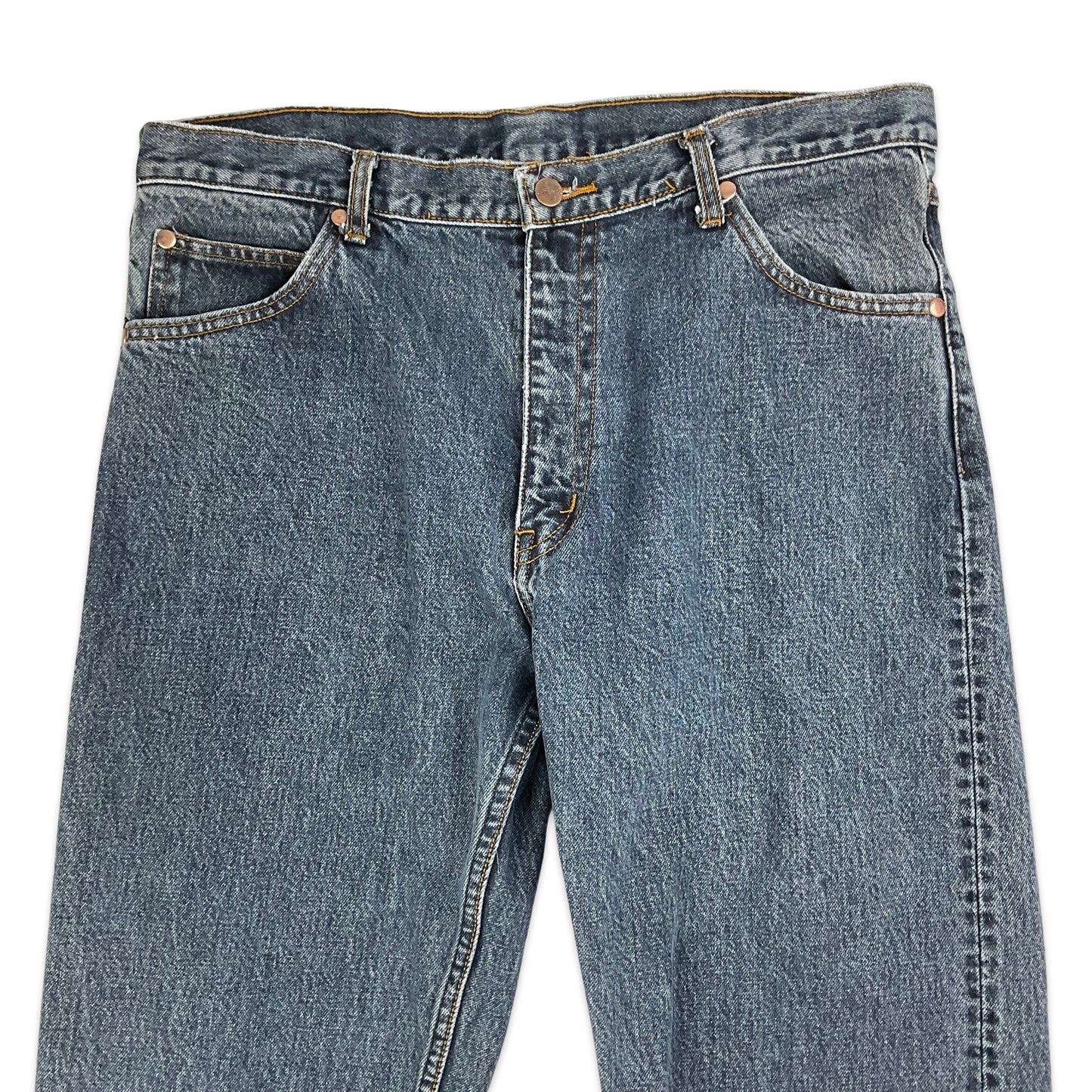 Vintage Wrangler Dark Denim Straight Leg Jeans 14