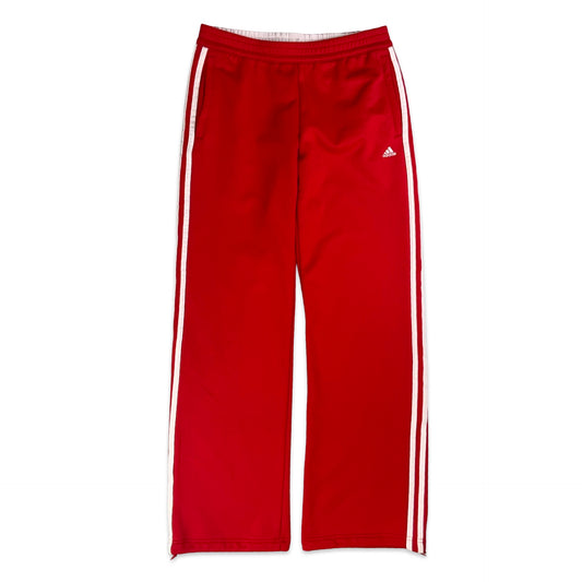 90s Vintage Adidas Red & White Joggers