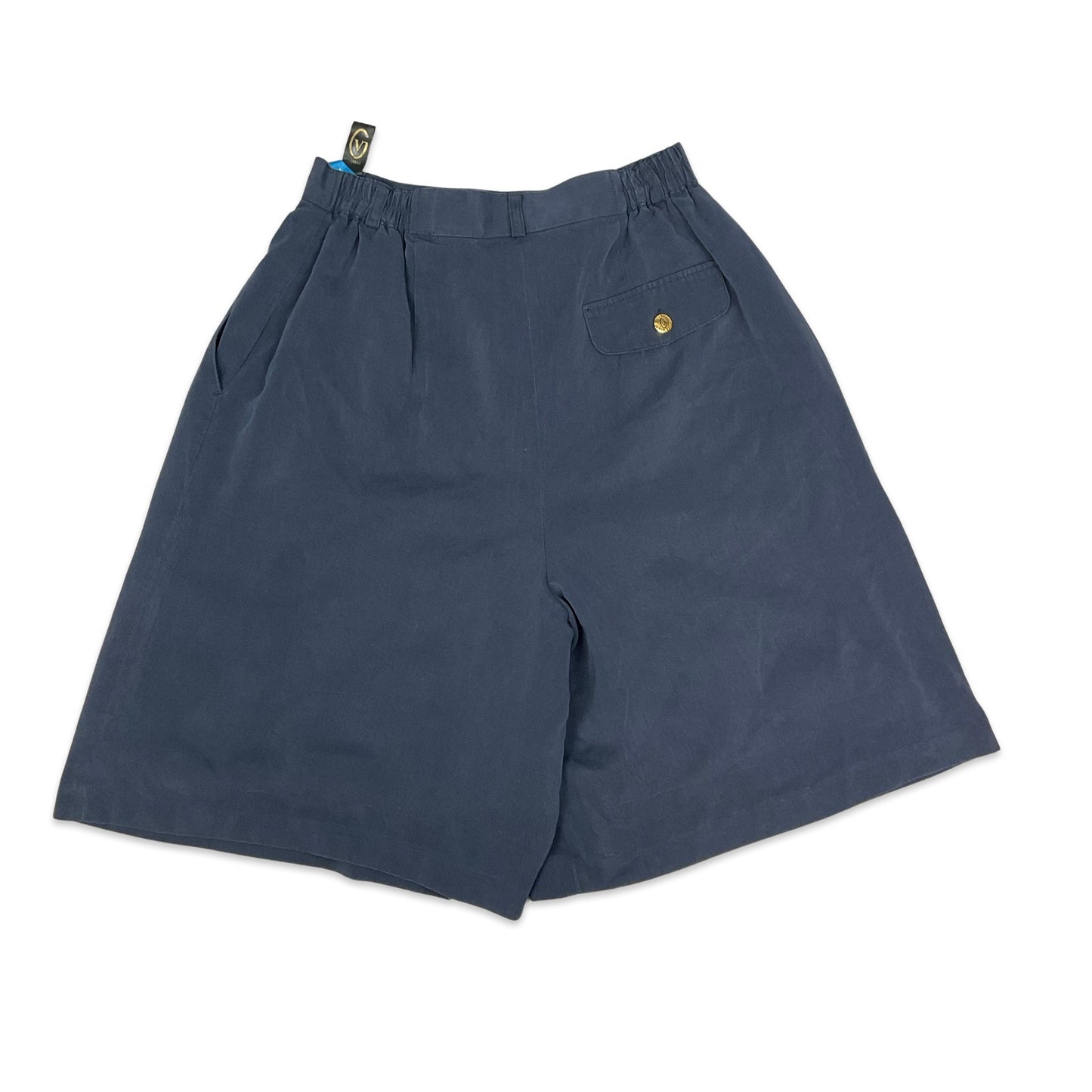 Vintage Navy Gianni Valentino Shorts 6 8