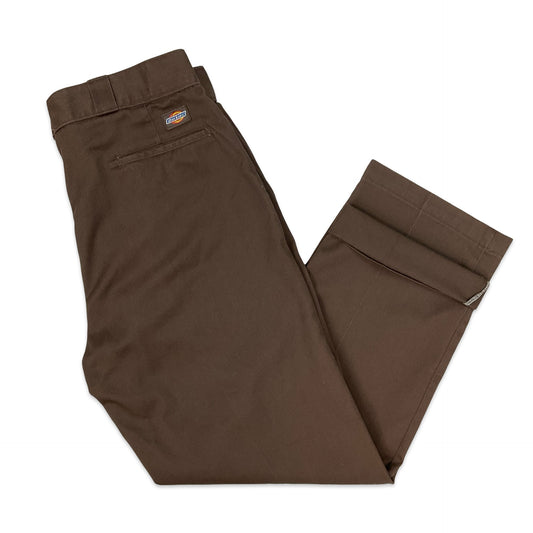 Vintage Dickies Brown Trousers W36 L30