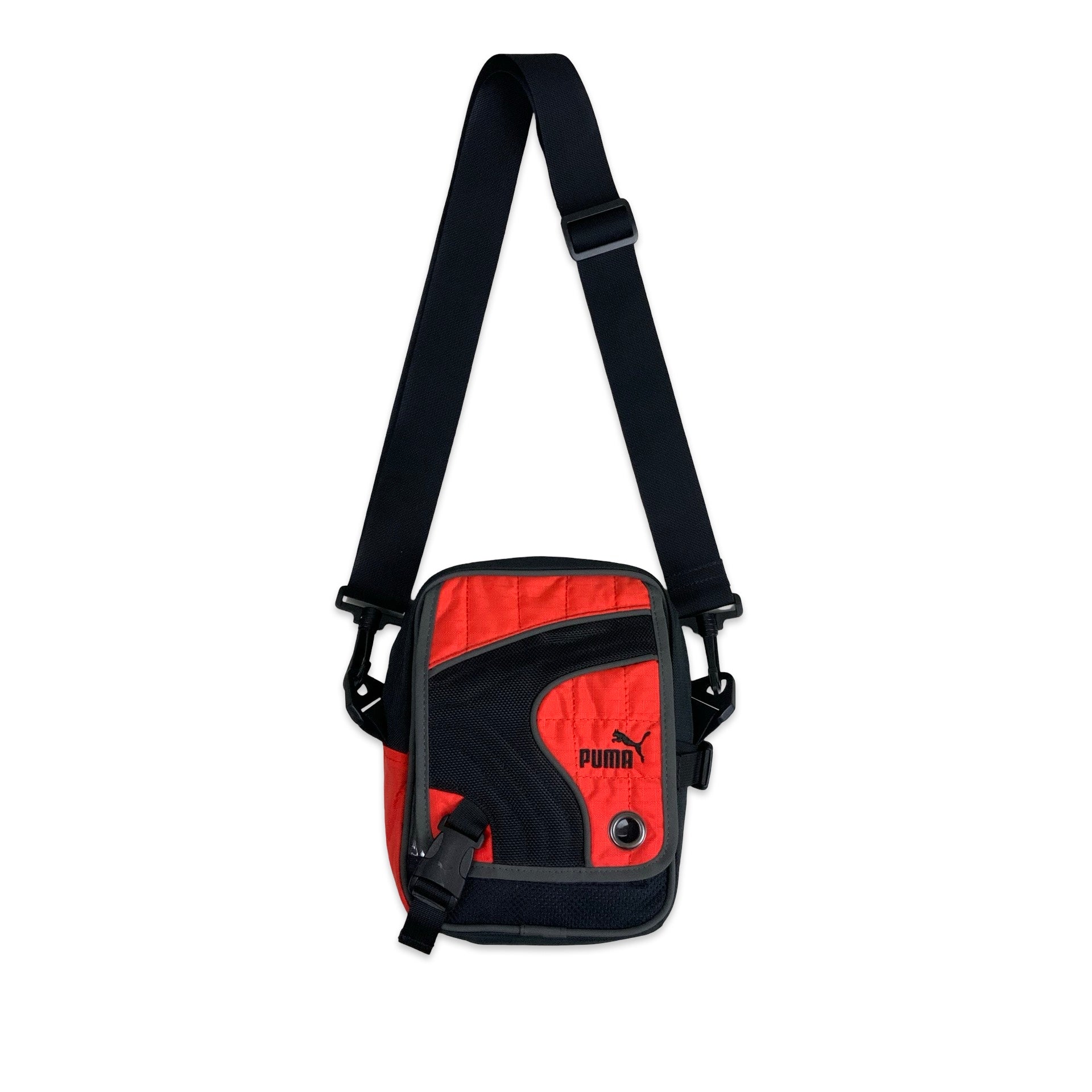 Y2K Puma Black Orange Crossbody Bag