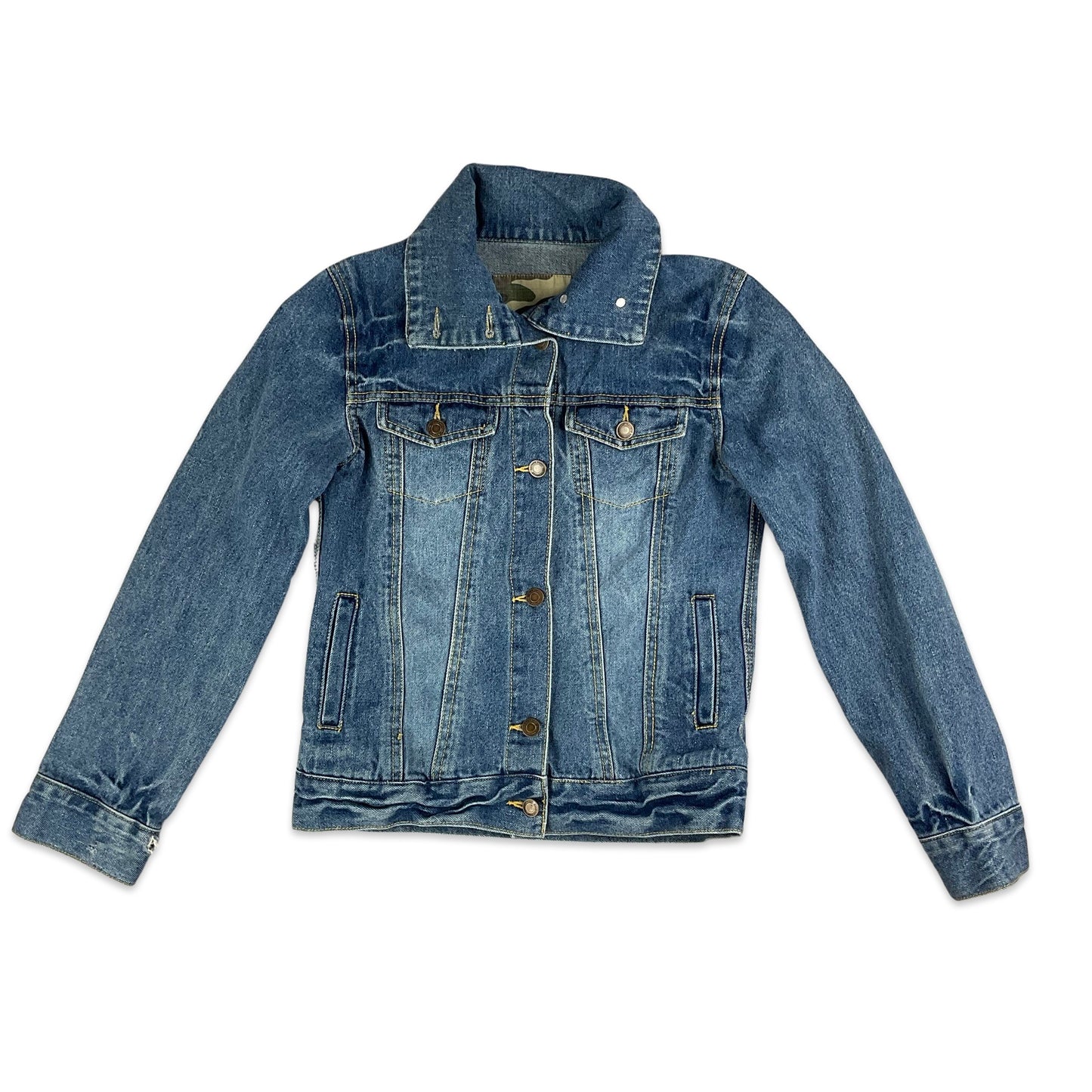 Vintage Blue Denim Jacket 6 8