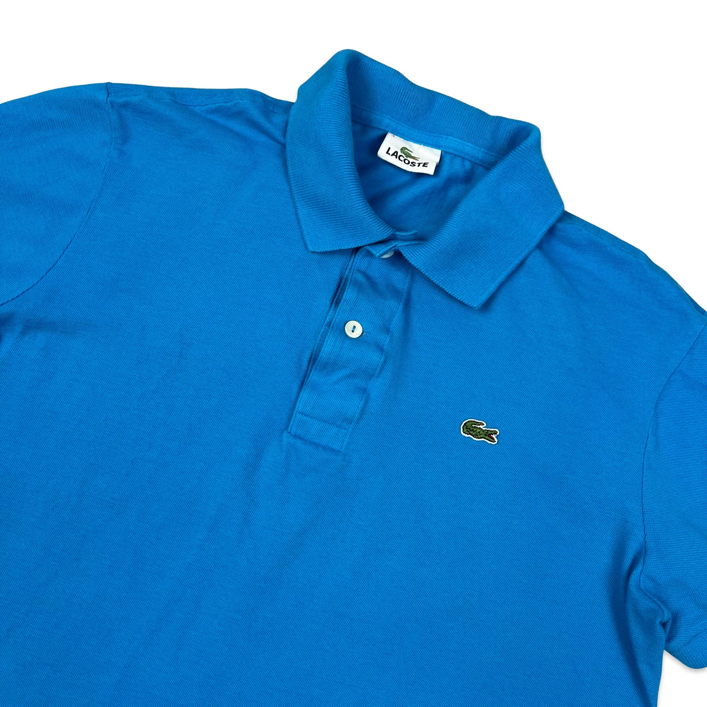 Lacoste Blue Polo Shirt S M
