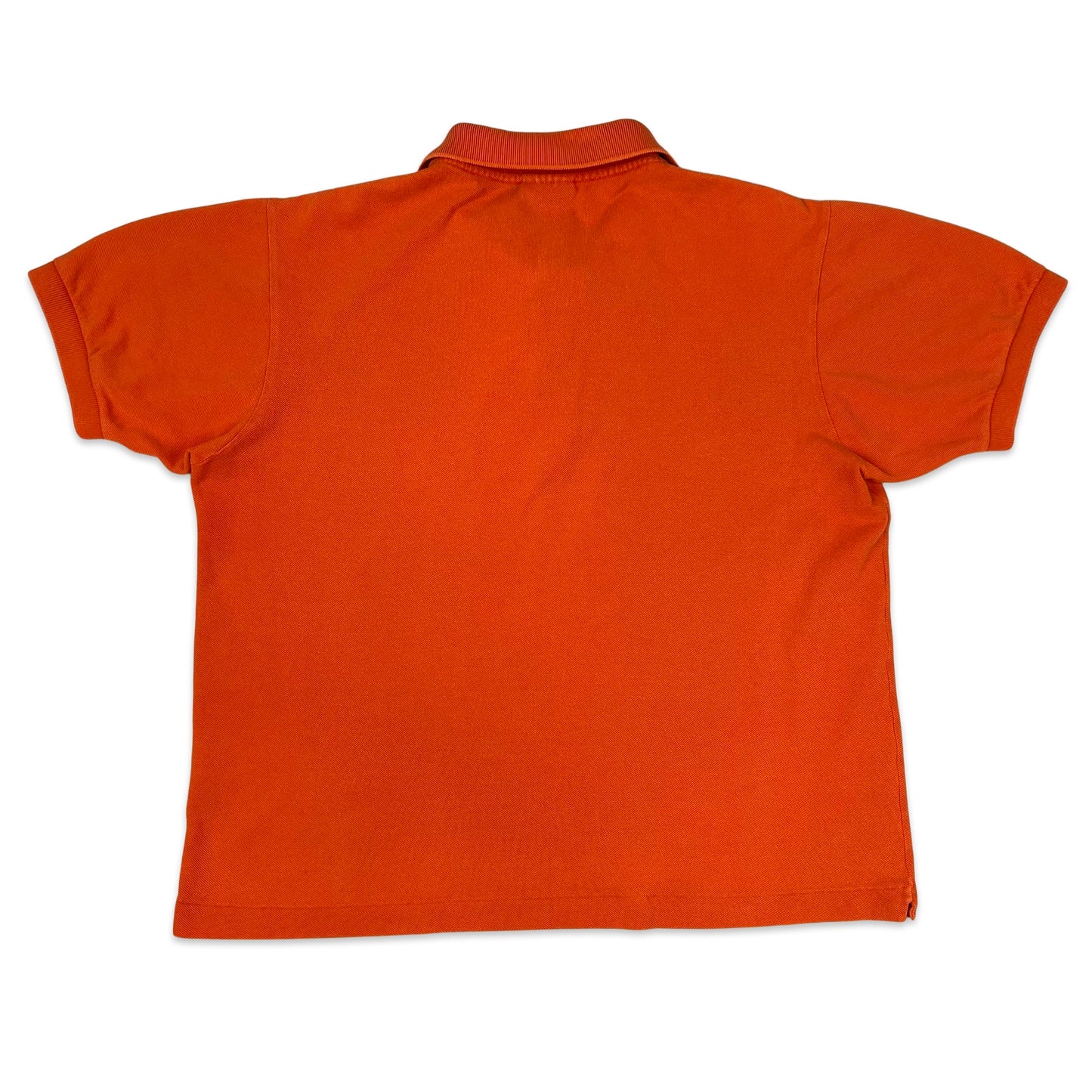 Lacoste Orange Polo Shirt M L