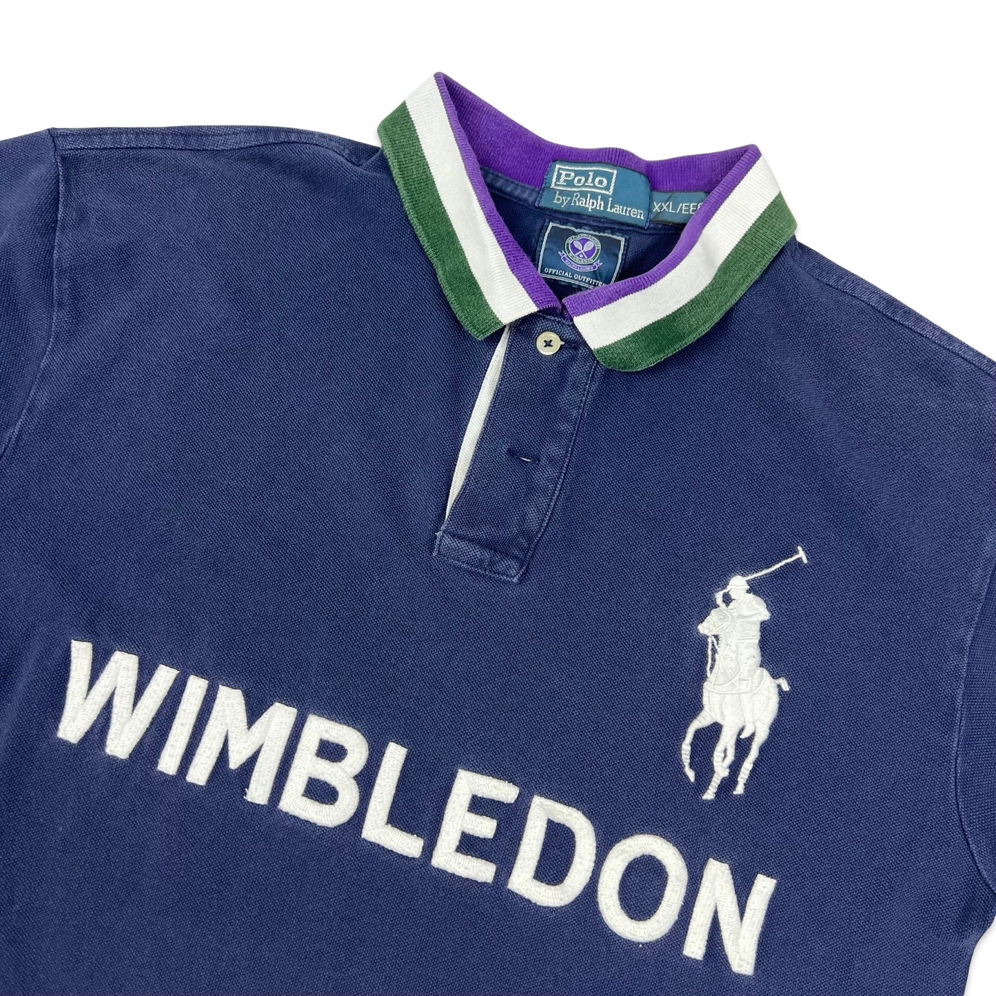 Vintage Polo by Ralph Lauren Wimbledon Polo Shirt L XL