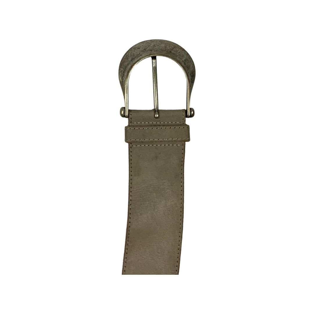 Vintage Suede Leather Belt L XL