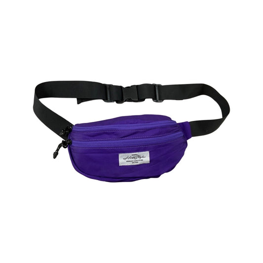 Vintage Purple Multi-pocket Bum Bag
