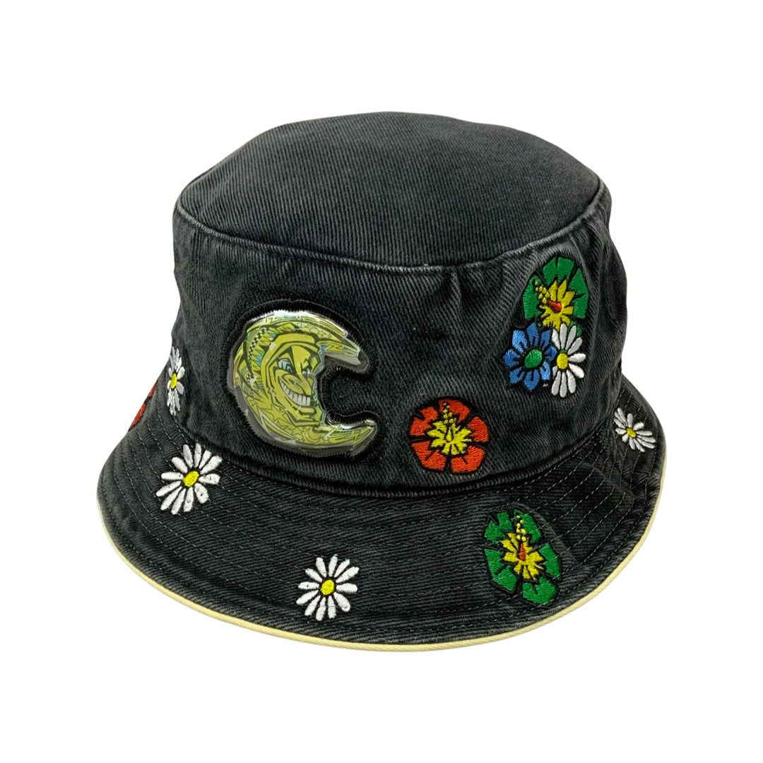 Vintage Embroidered Bucket Hat
