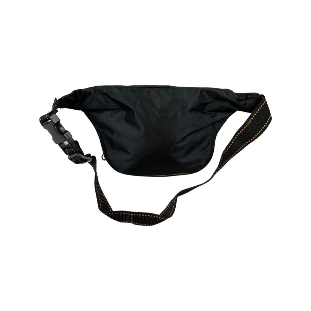 Vintage 80s Hi-Tec Black Bum Bag