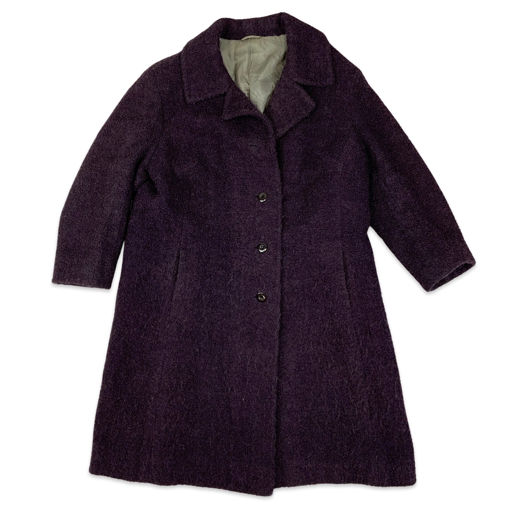 Vintage Purple orders Trench Coat