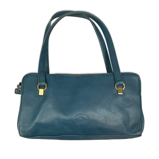 90s Blue & Gold Comtesse Handbag