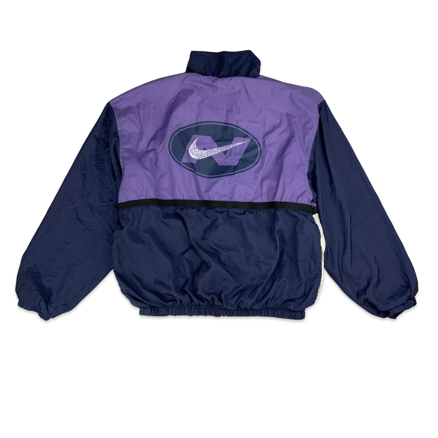 90s Purple Nike Track Jacket M L