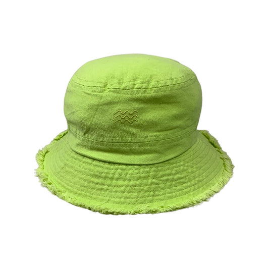 Vintage Lime Green Bucket Hat