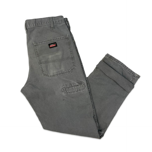 Dickies Grey Carpenter Trousers 33W 31L
