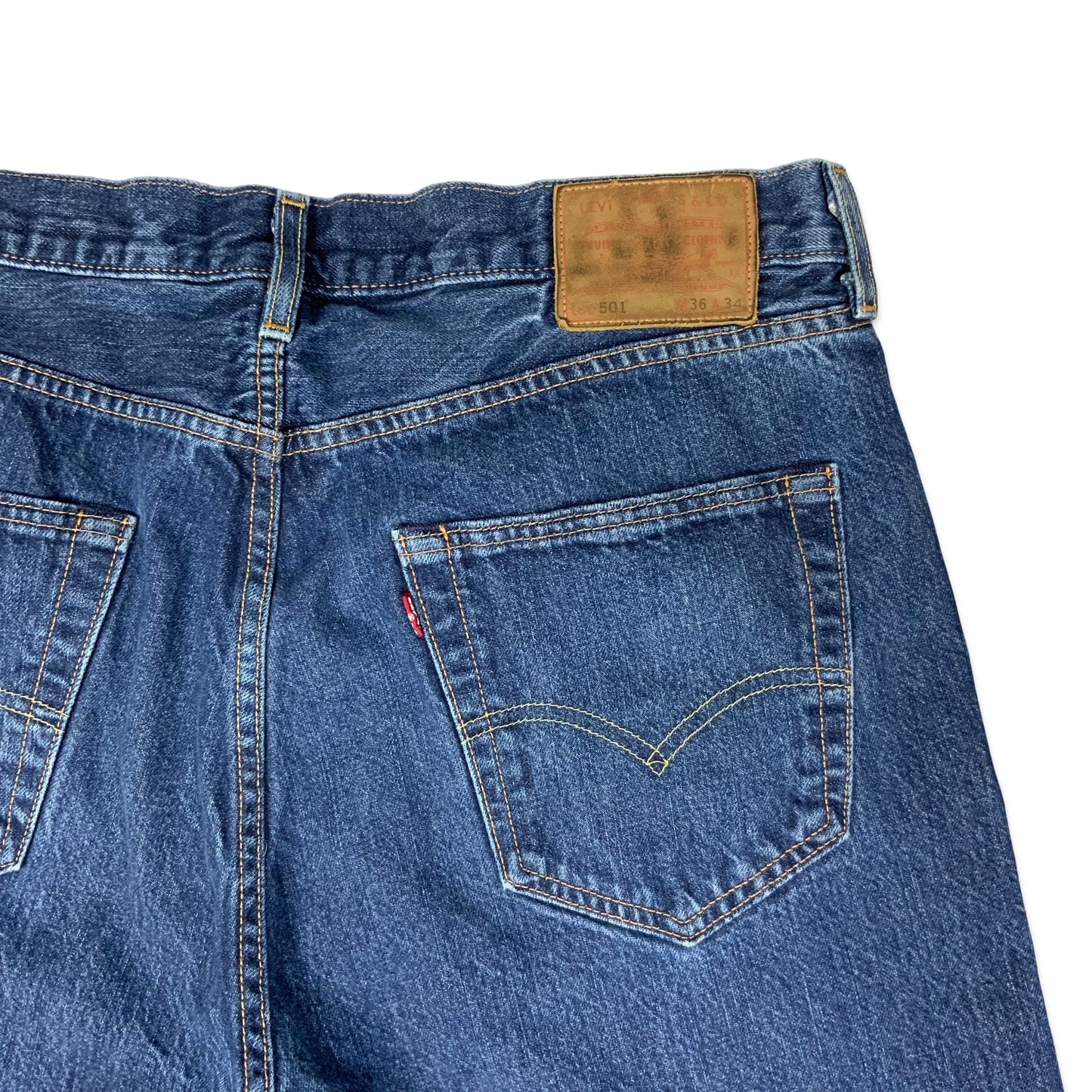 Vintage 501 Levis Dark Denim Jeans W36 L34