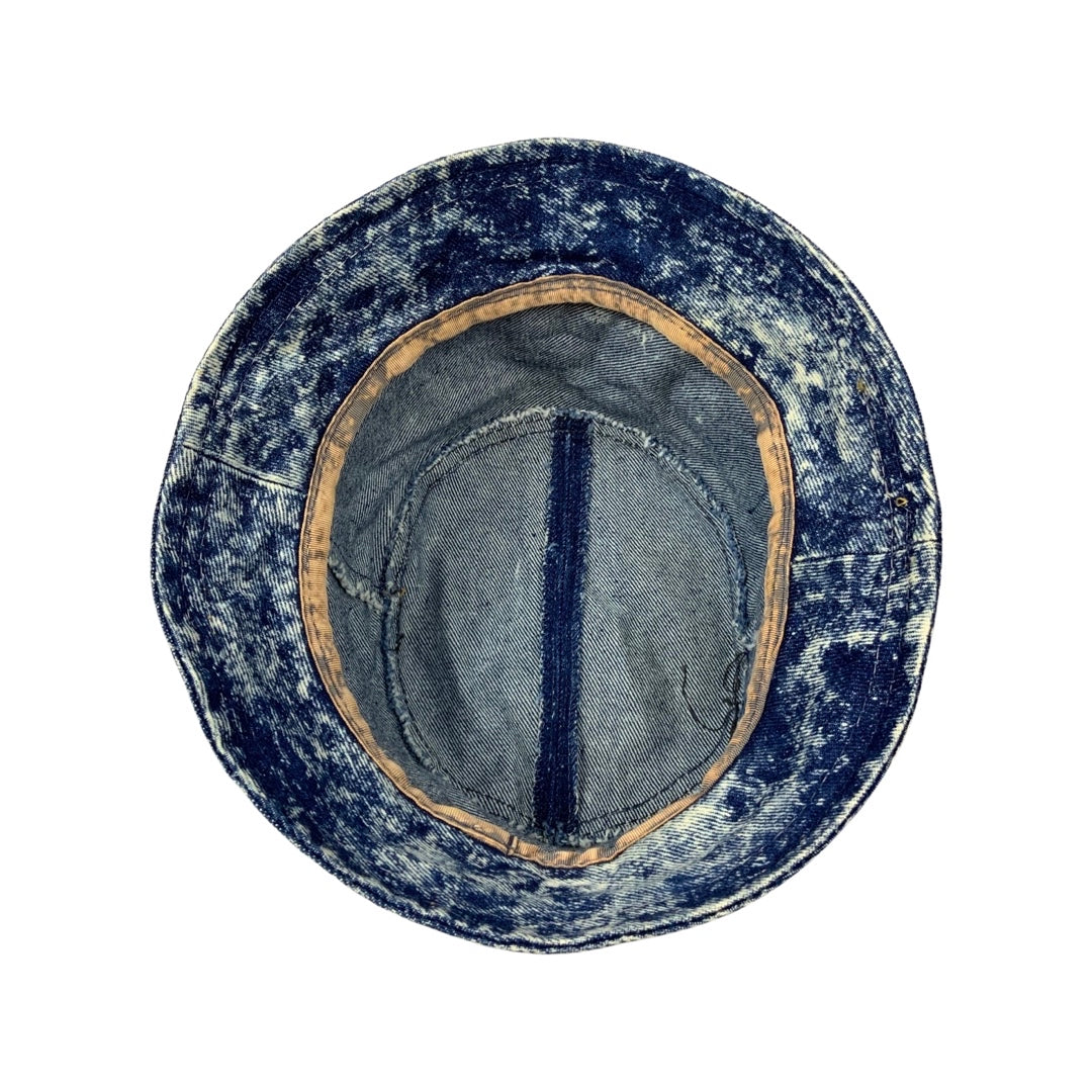 Vintage Acid Wash Denim Bucket Hat