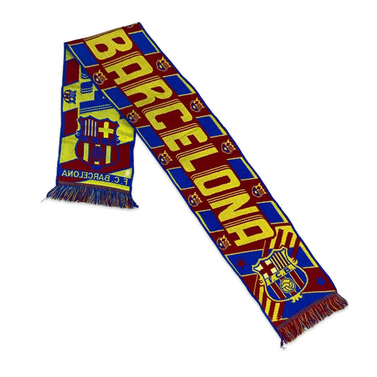 Vintage Barcelona FC Scarf