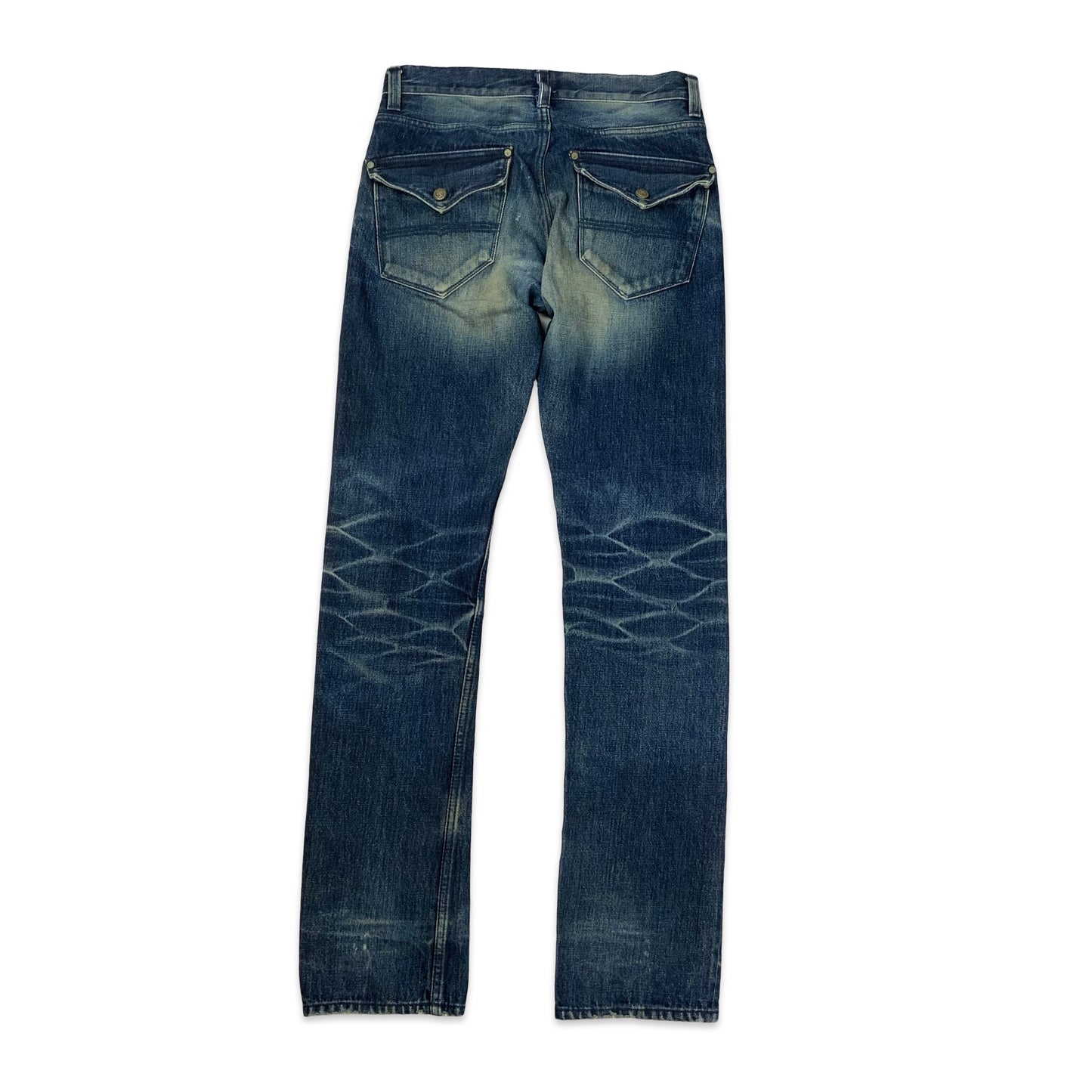 Y2K Dark Denim Straight Leg Jeans W30