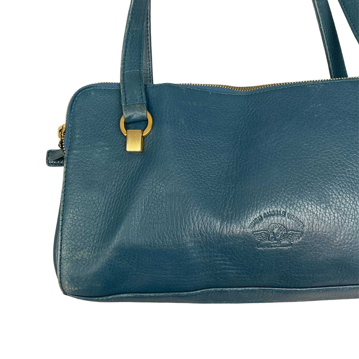 90s Blue & Gold Comtesse Handbag