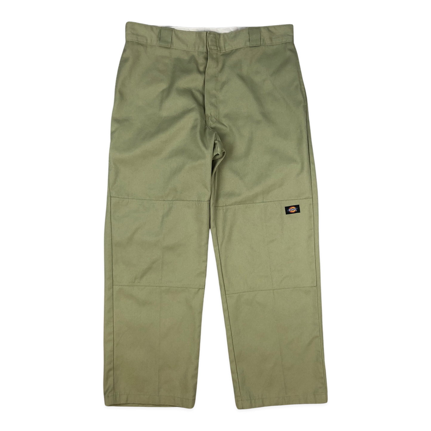 Vintage Dickies Loose Fit Double Knee Beige Trousers 38W 30L