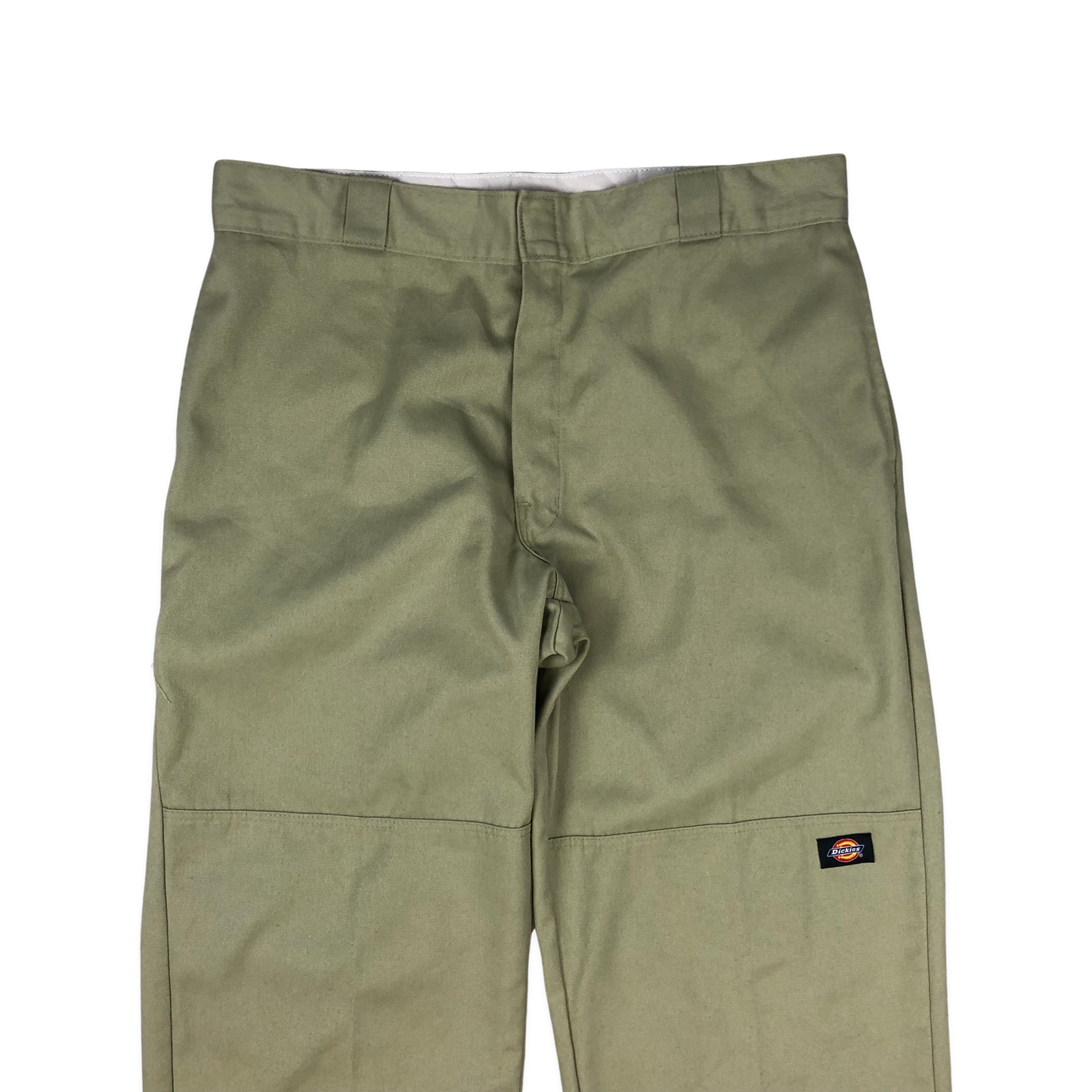 Vintage Dickies Loose Fit Double Knee Beige Trousers 38W 30L