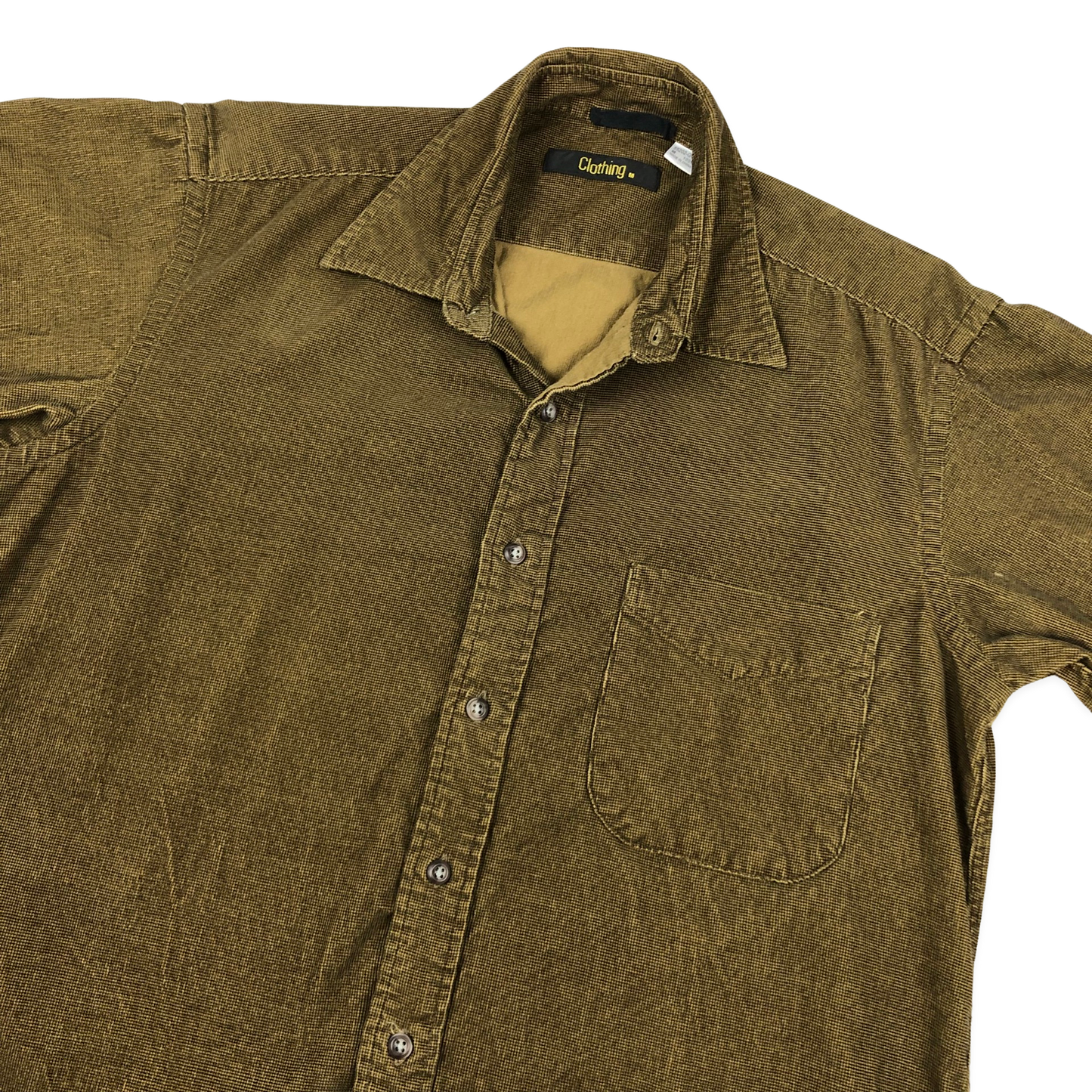 Vintage Brown Corduroy Shirt L