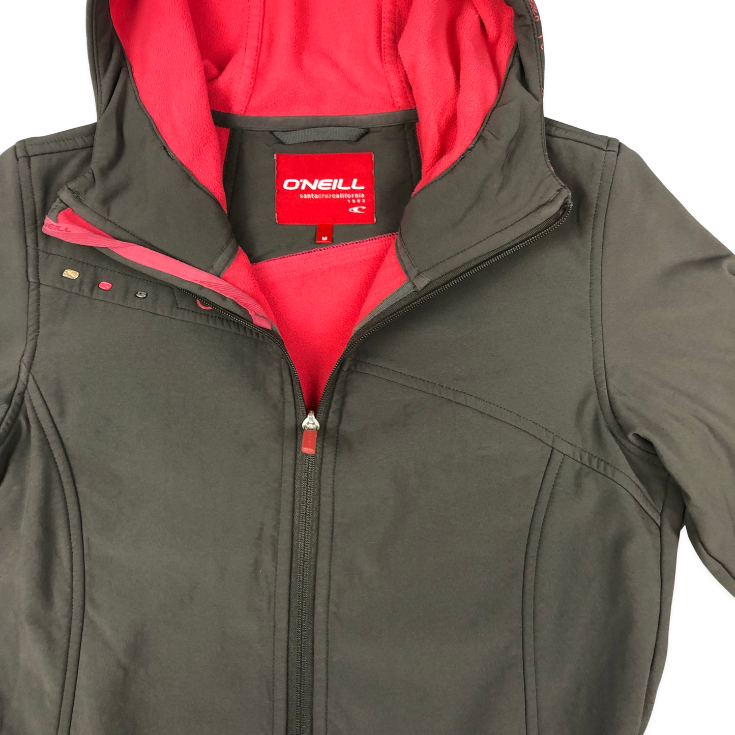 Vintage O'Neil Soft Shell Hoodie UK 14-16