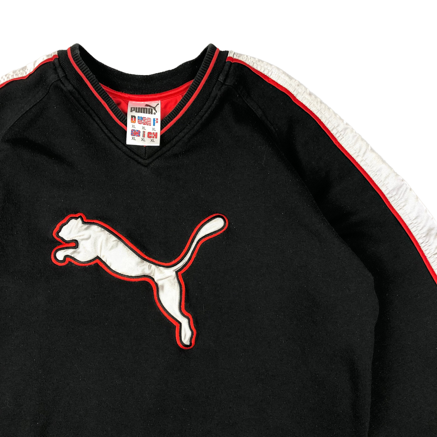Vintage 90s Puma Black Sweatshirt