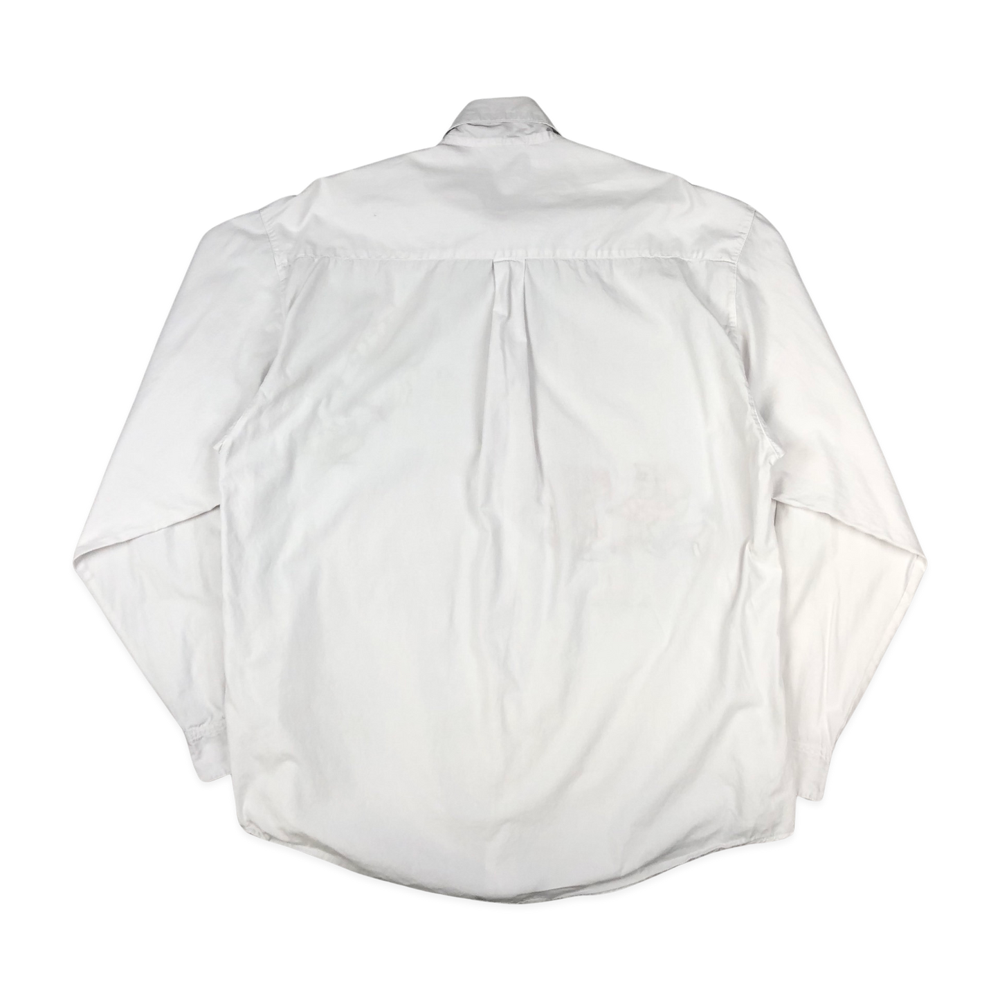 Vintage Carlo Colucci White Embroidered Shirt XL