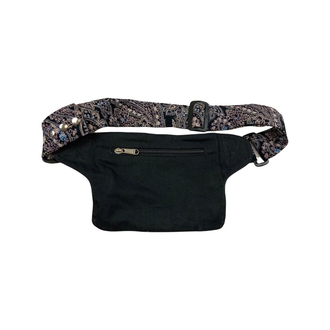 Vintage Multicolour Woven Bum Bag