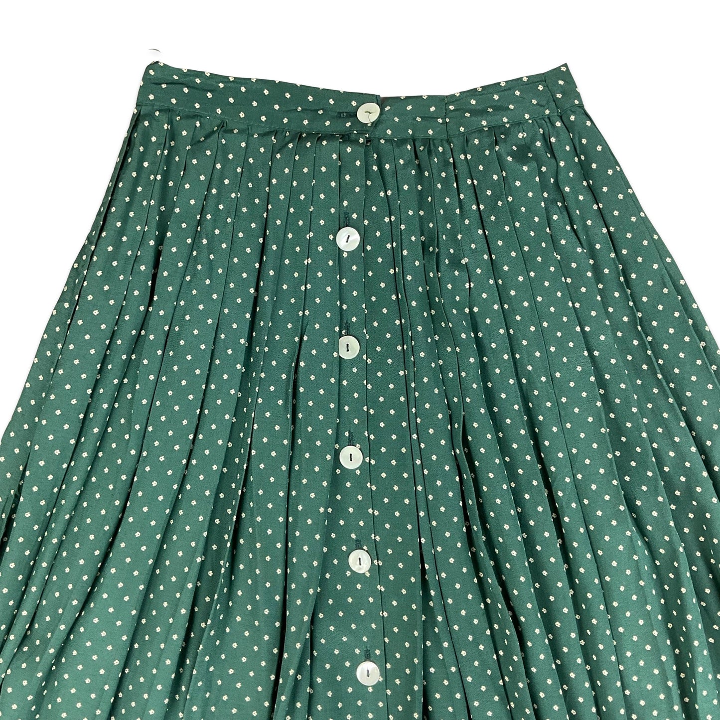 Vintage Laura Ashley Button Up Maxi Skirt