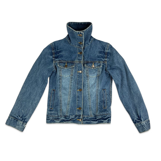 Vintage Blue Denim Jacket 6 8