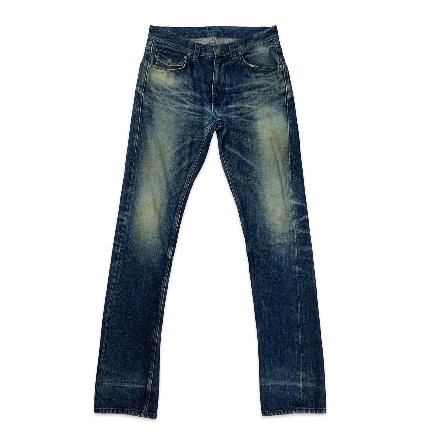 Y2K Dark Denim Straight Leg Jeans W30