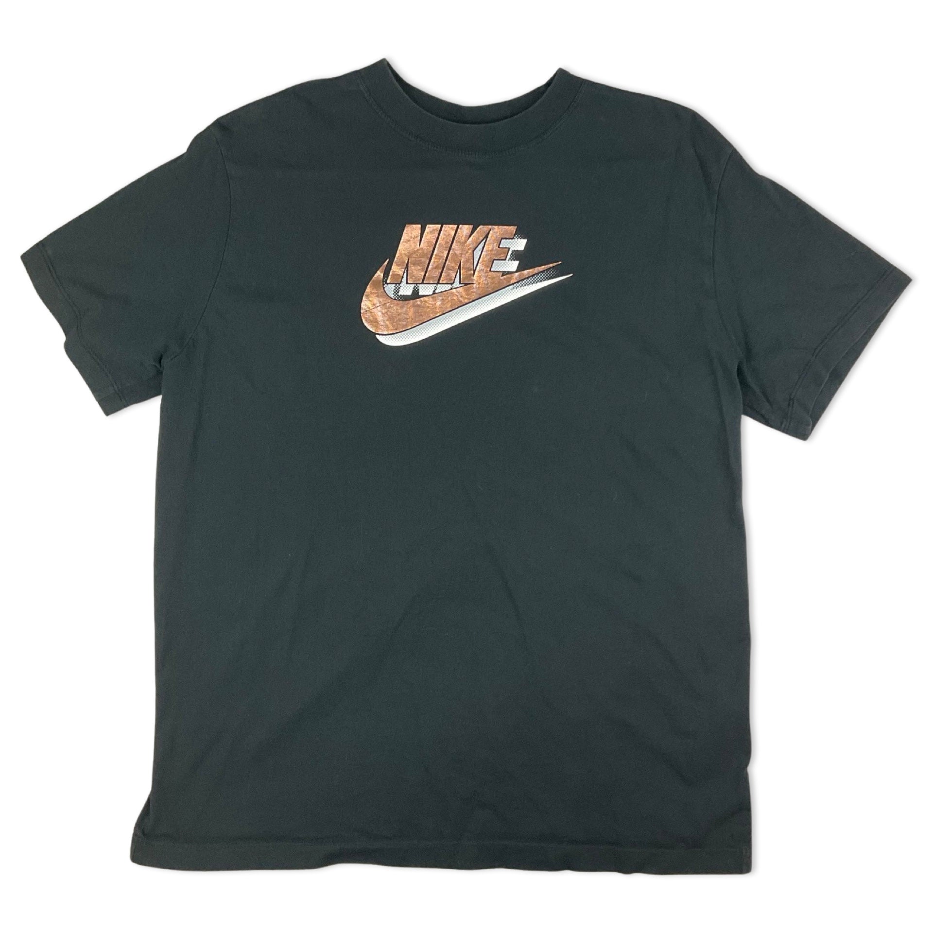 Rose gold and black nike shirt on sale