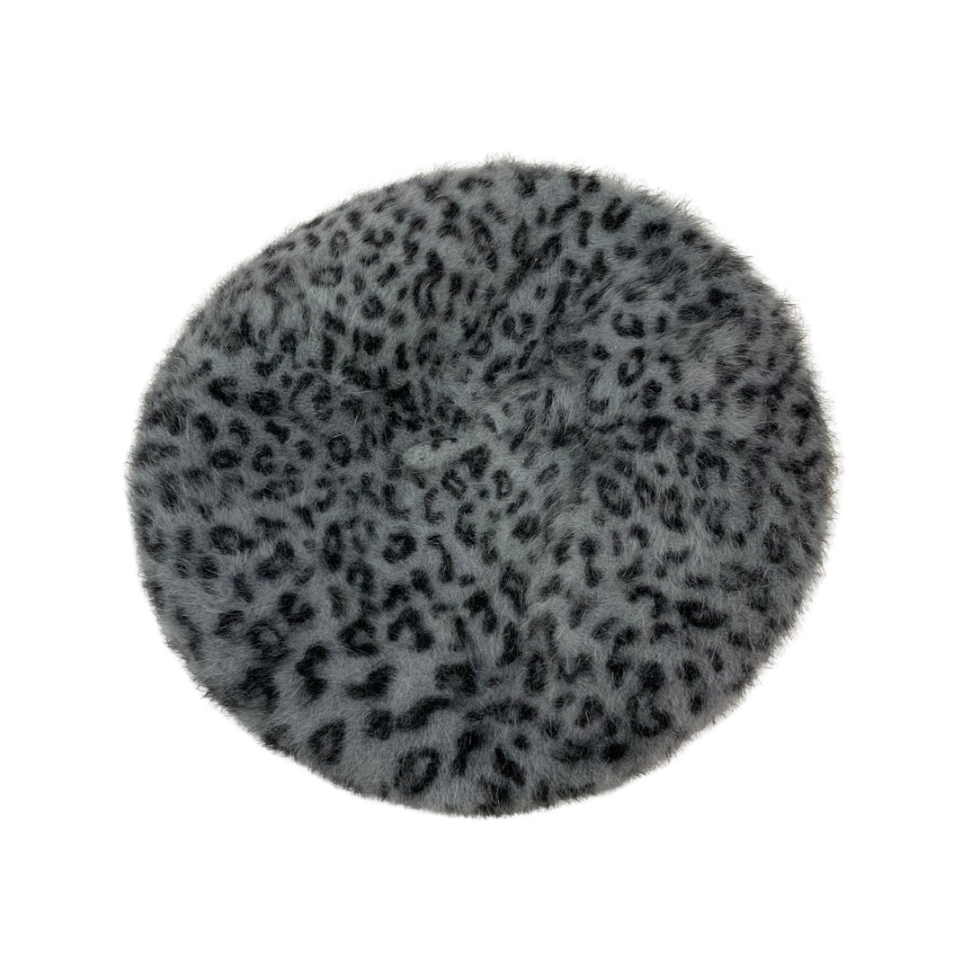 Vintage Grey Animal Pattern Beret