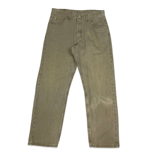 Vintage Beige Wrangler Jeans W34 L30