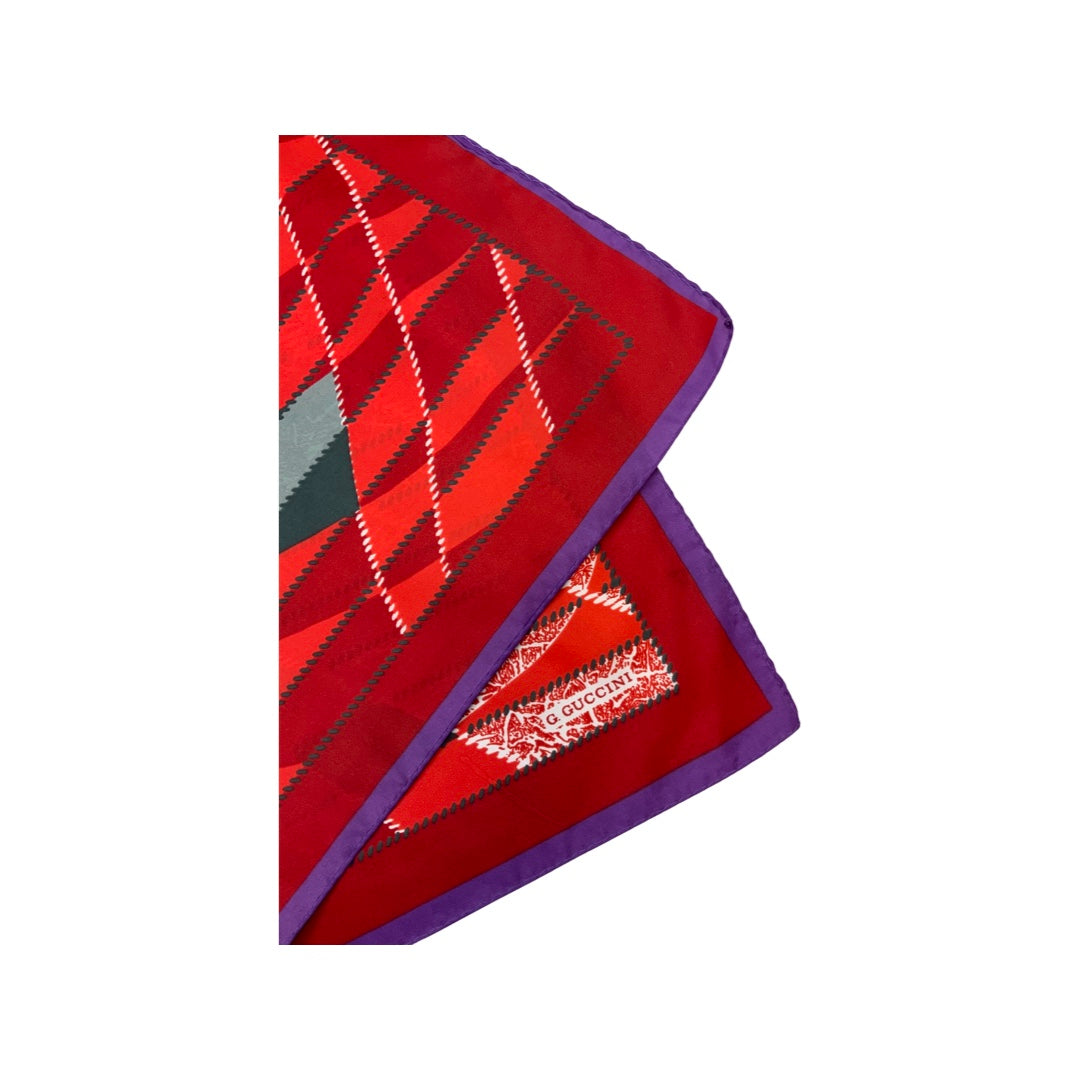 Vintage Red Scarf