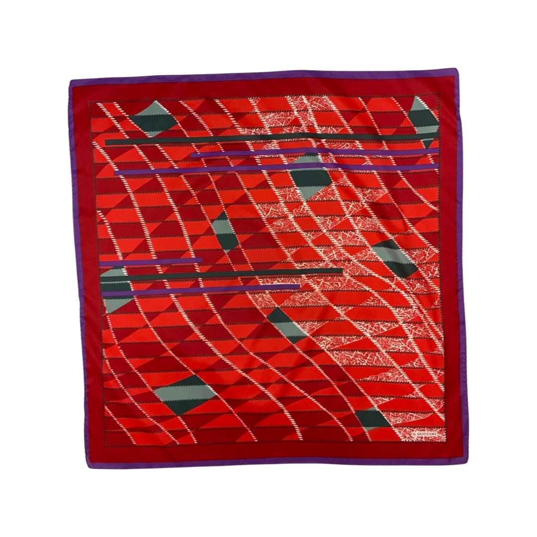 Vintage Red Scarf