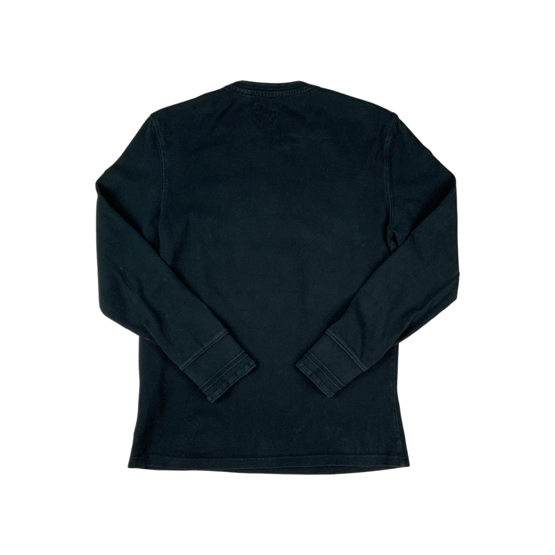 Vintage Y2K Levi's Long-Sleeve T-Shirt Black S