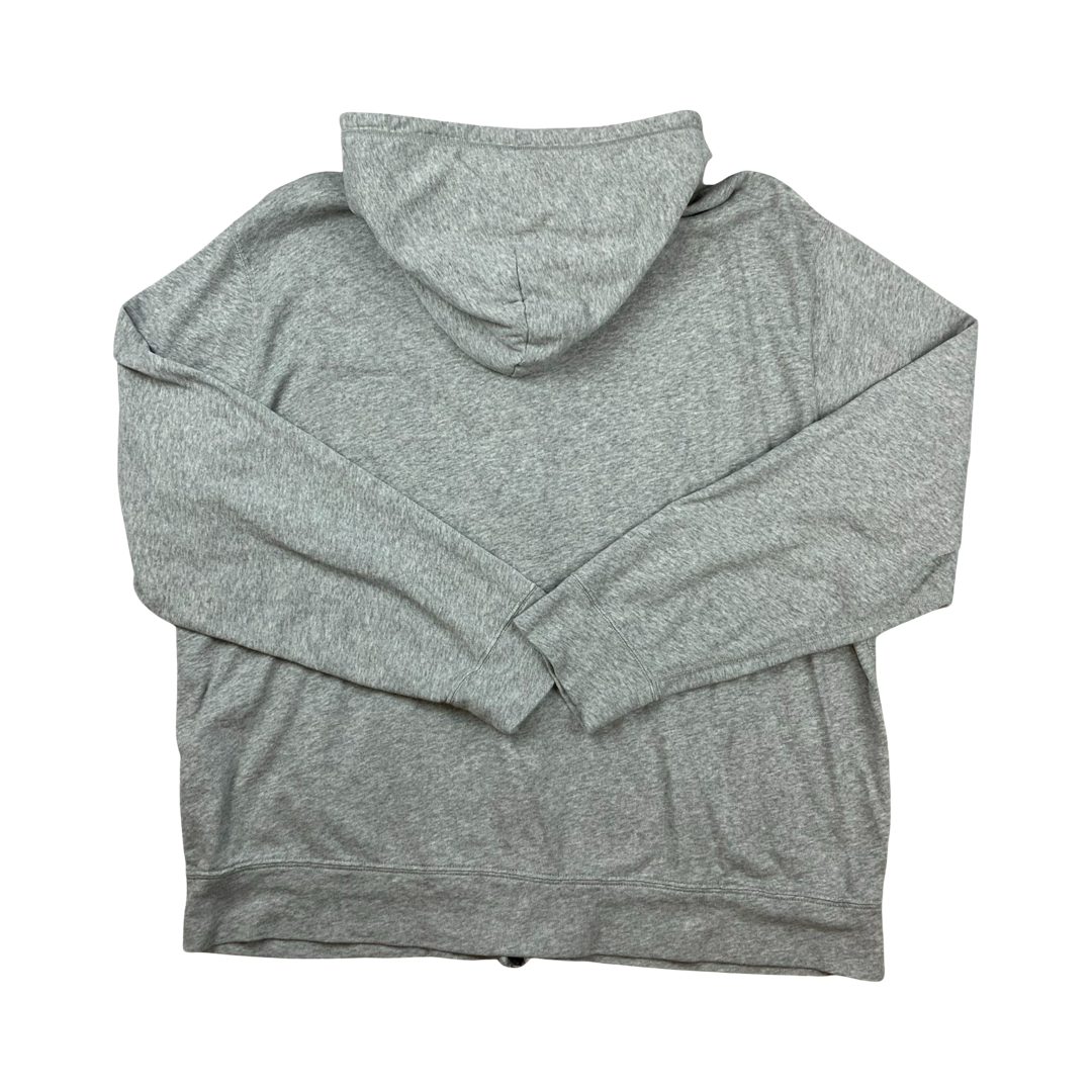 Vintage Y2K Polo Ralph Lauren Zip-Up Hoodie Grey 3XL