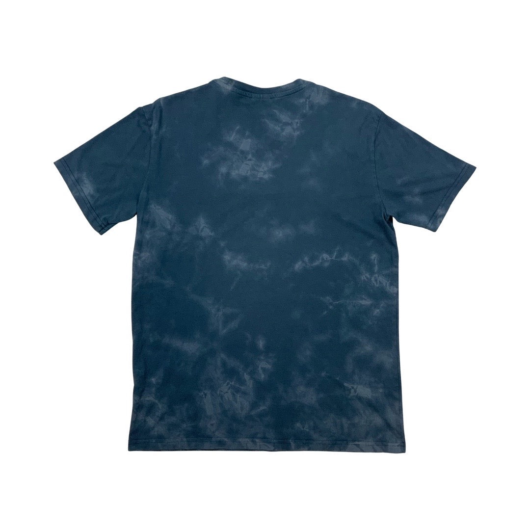 Vintage Y2K Champion Tie-Dye T-Shirt Blue M