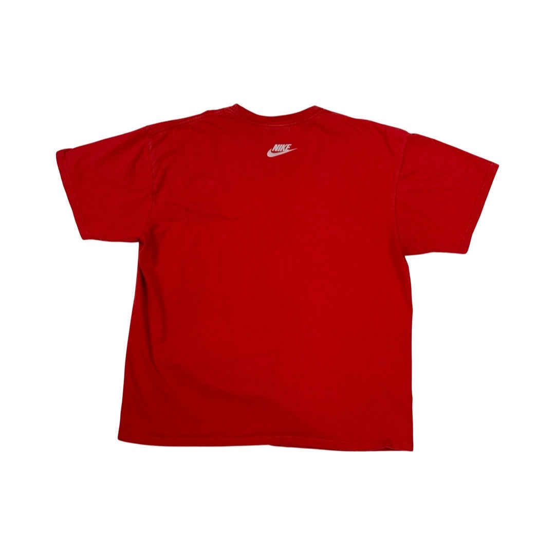 Vintage Y2K Nike T-Shirt Red L