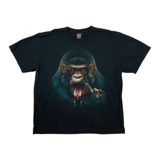 Vintage Y2K Rock Eagle Gorilla T-Shirt XXL