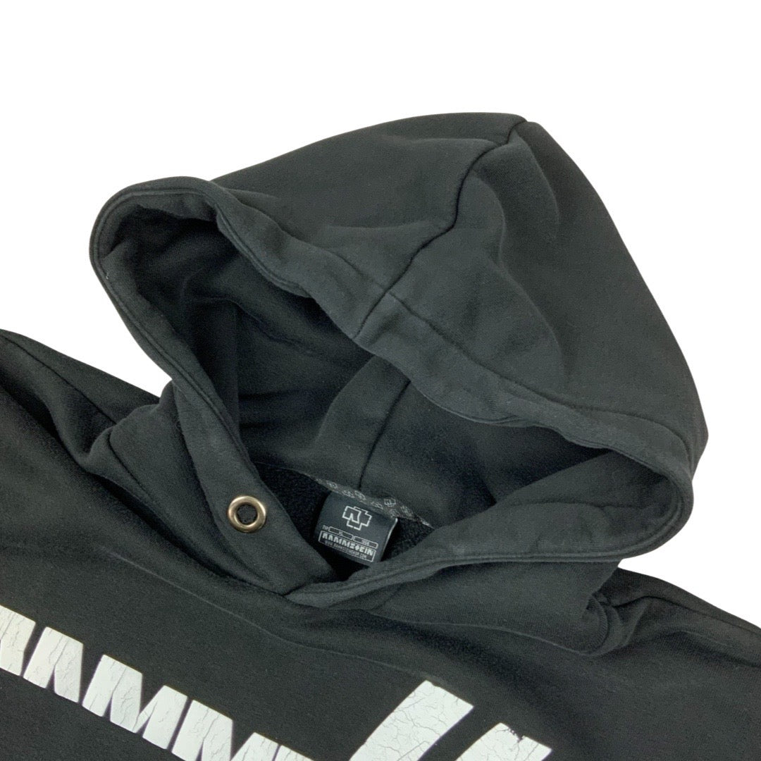 Vintage Y2K Rammstein Reise, Reise Hoodie Black XL