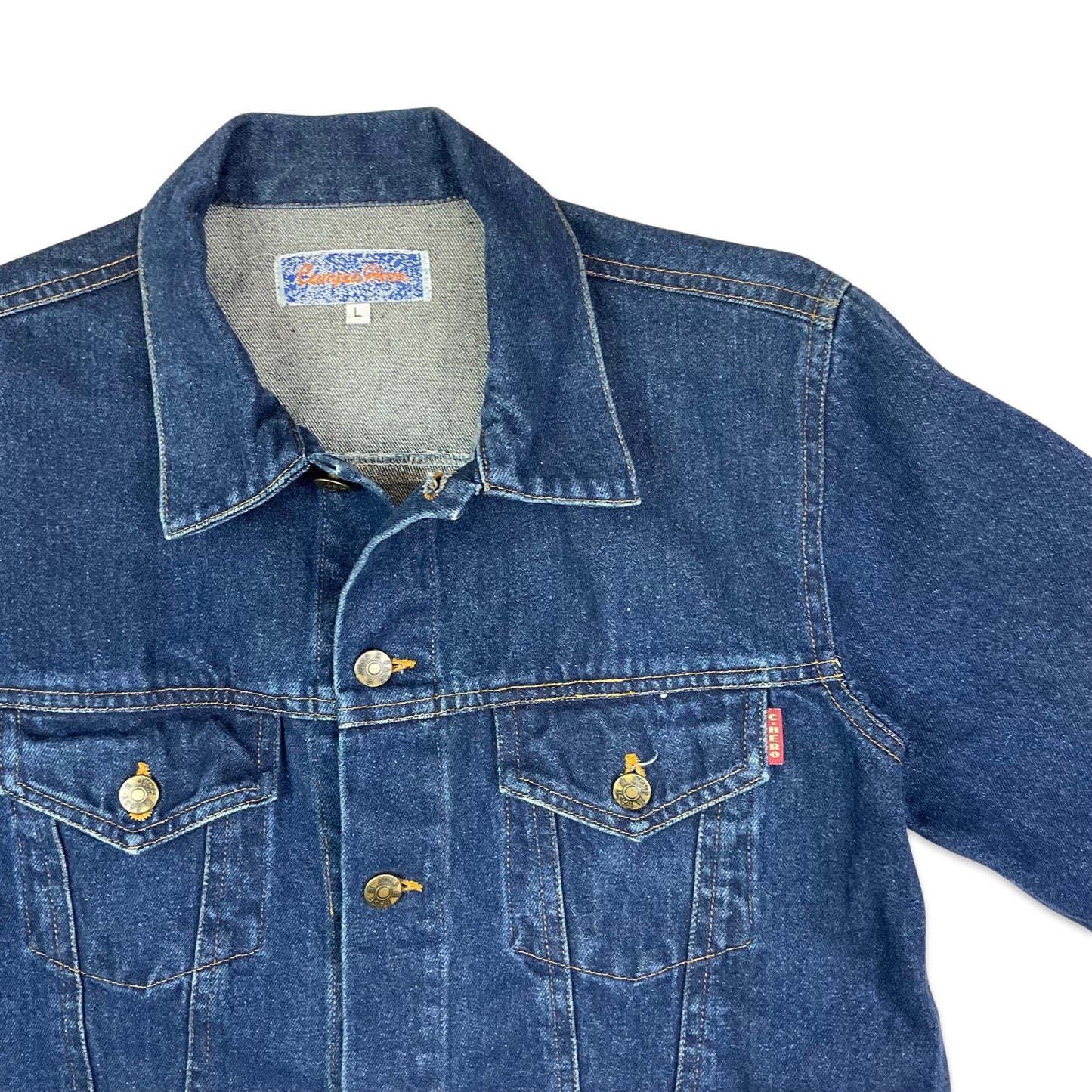 Vintage Blue Denim Jacket XS S