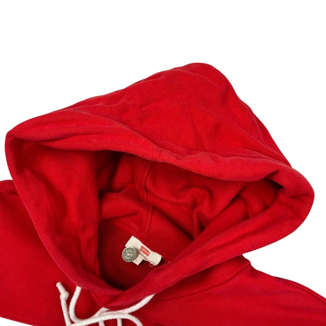 Vintage Y2K Levi's Hoodie Red White Blue M