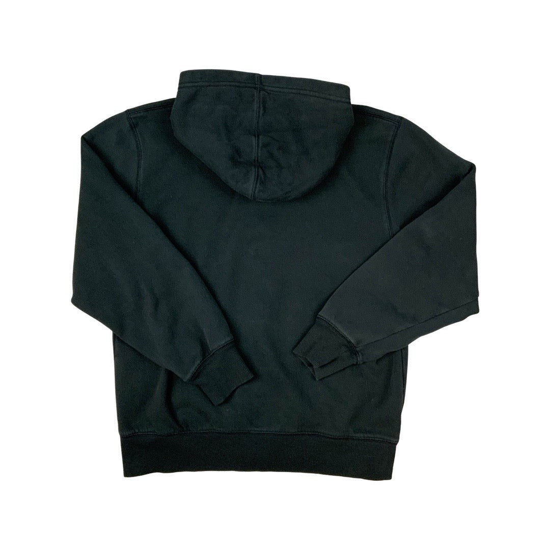 Vintage Y2K Converse Zip-Up Hoodie Black L