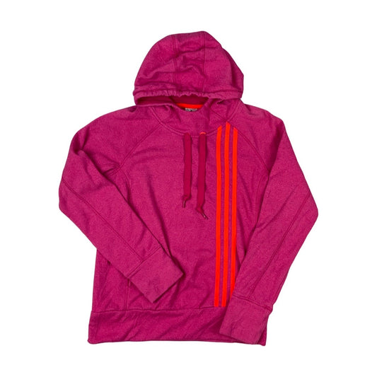 Vintage Y2K Adidas Hoodie Pink Orange M