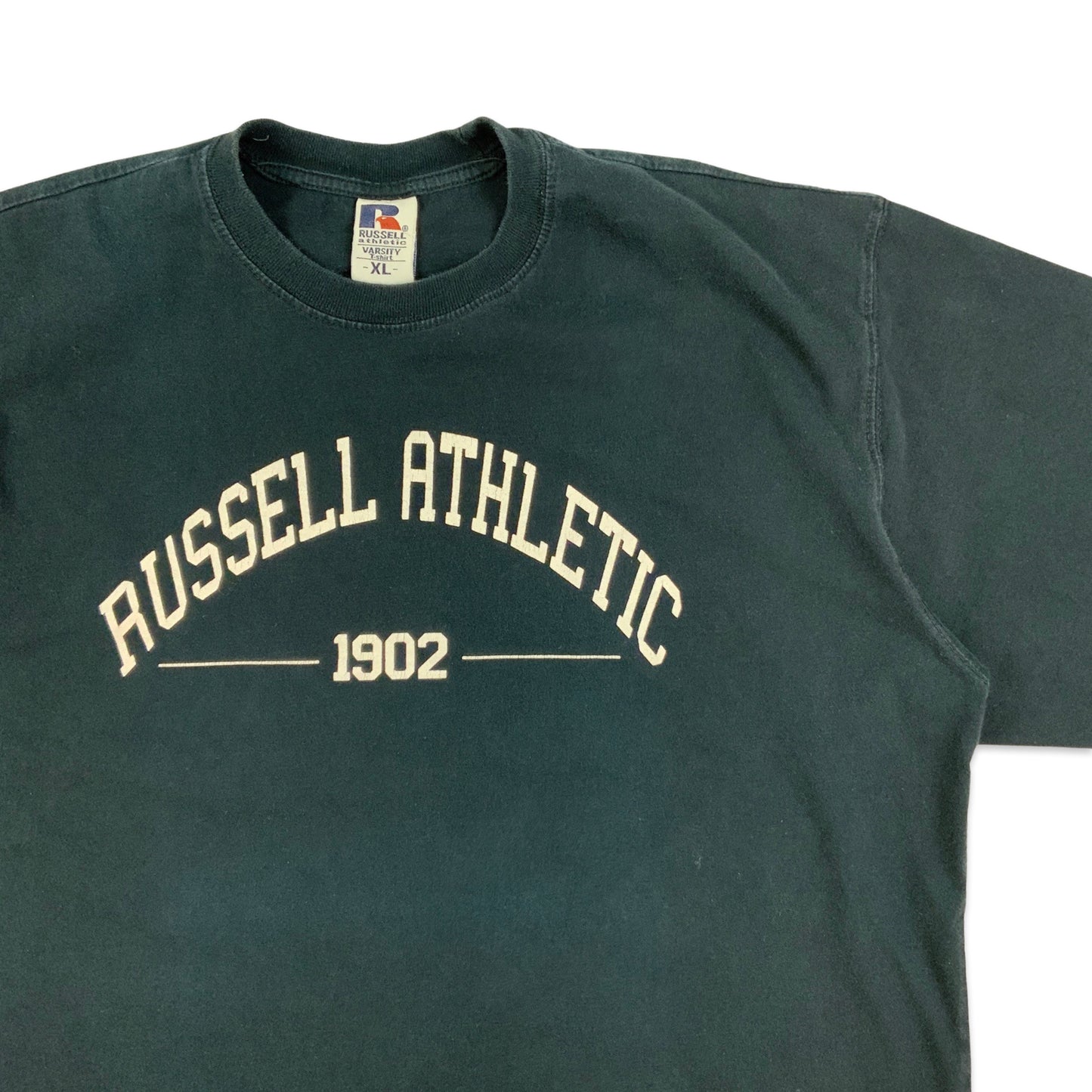 Vintage Russell Athletic Black Tee M L