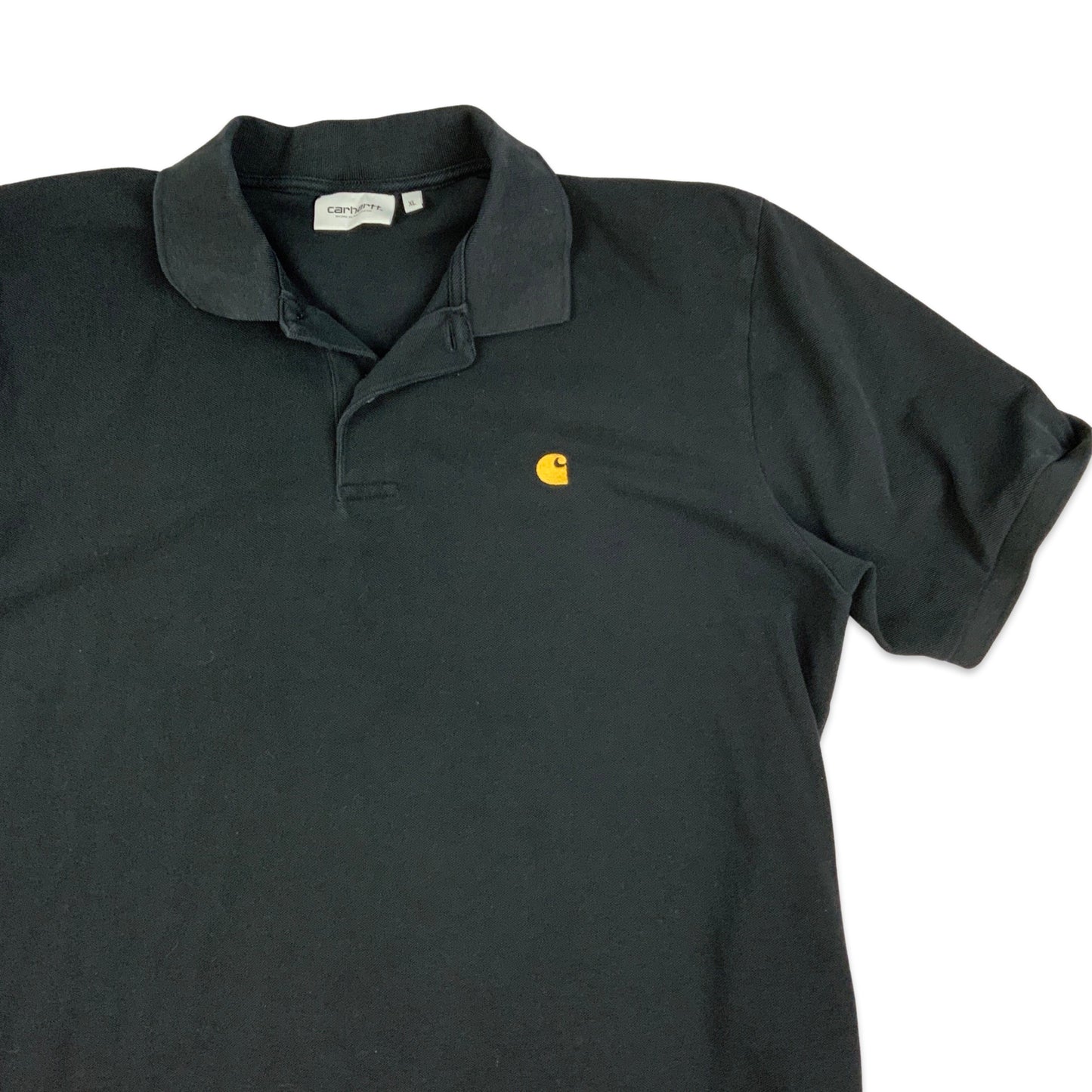 Carhartt WIP Black Polo Shirt L XL